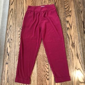 MUSTARD SEED: Cabernet color joggers